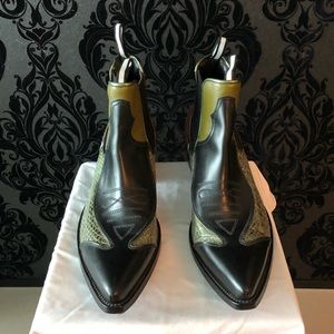 Miu Miu Men’s cowboy ankle boots Size 11.5